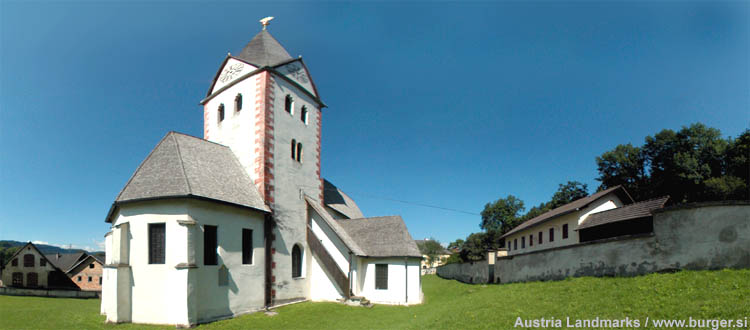 Hodiška cerkev - the church of Hodiše