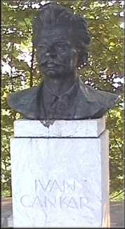 Doprsni kip Ivana Cankarja