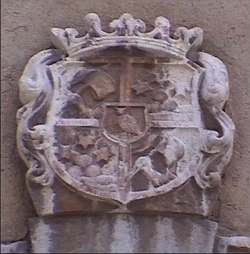 Codellijev grb nad vhodom v grad